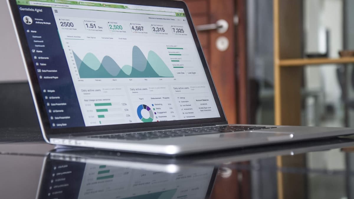 Market intelligence data analytics and competitive performance charts